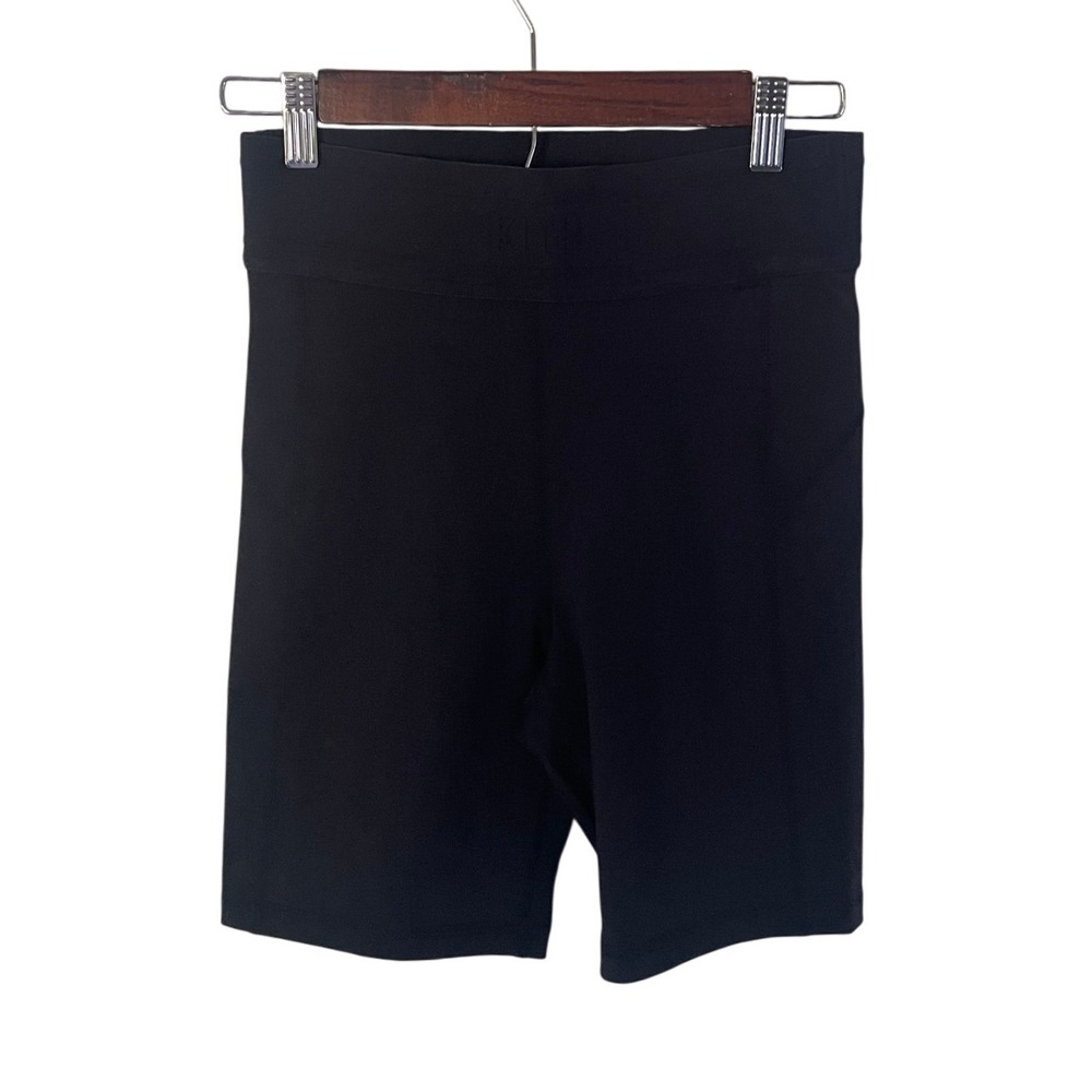 Kith Lana Biker Short Mass Black High Waisted Athletic Shorts‎ Small New